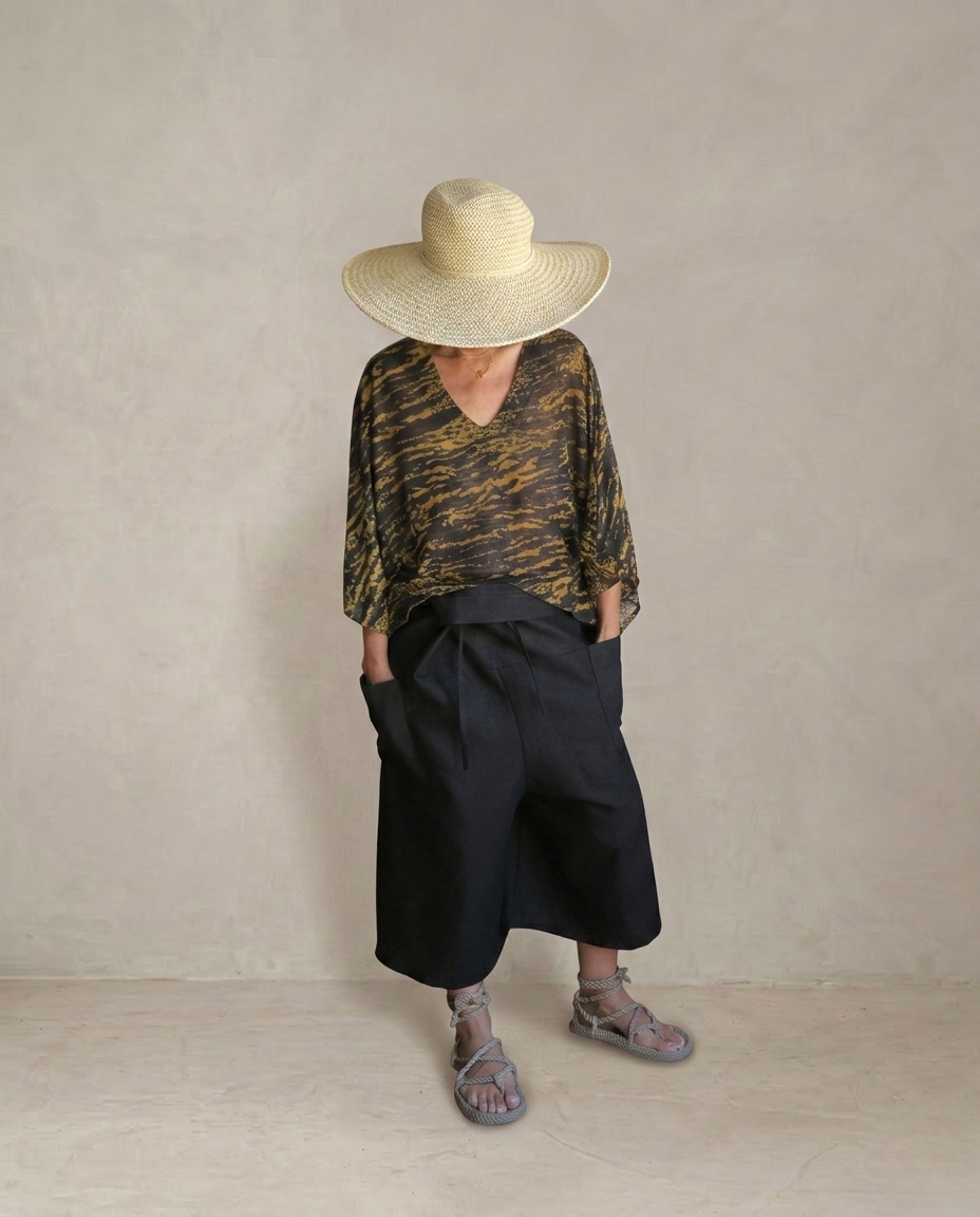 Blusa/pocho tigre