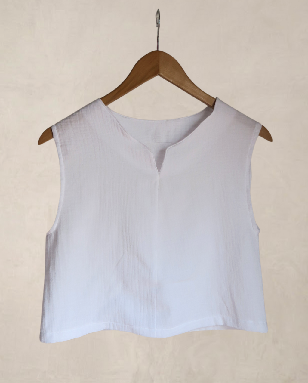 top blanco