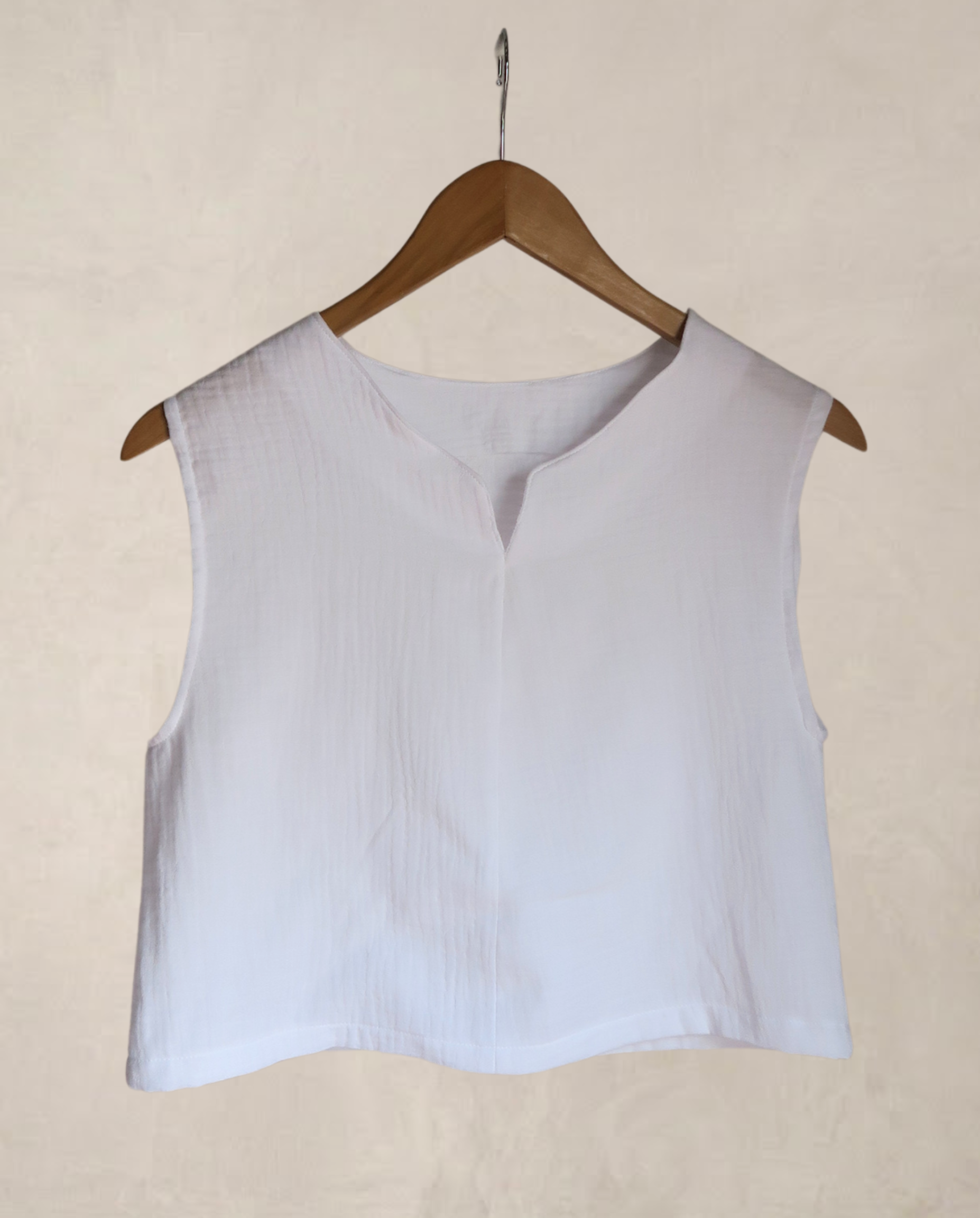 top blanco
