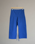 Pantalón lino azul