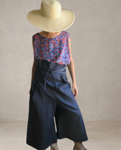 Camiseta tirantes floral