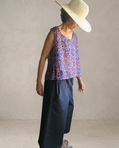 Camiseta tirantes floral