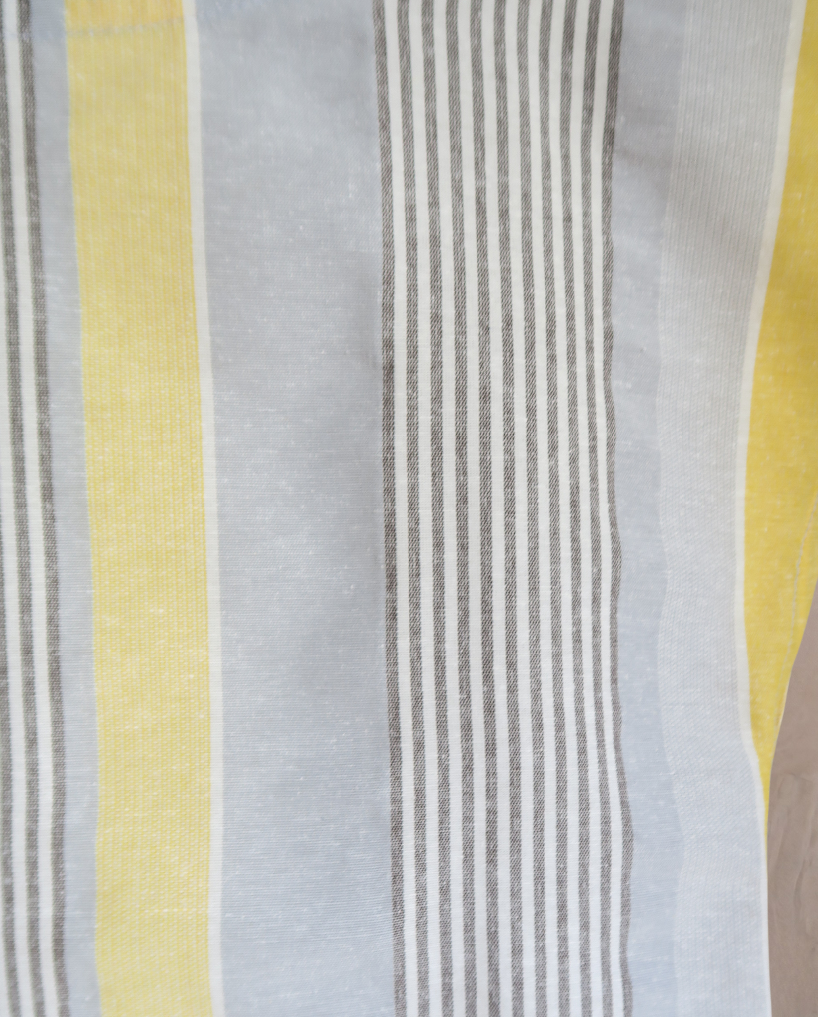 Top rayas azul/amarillo