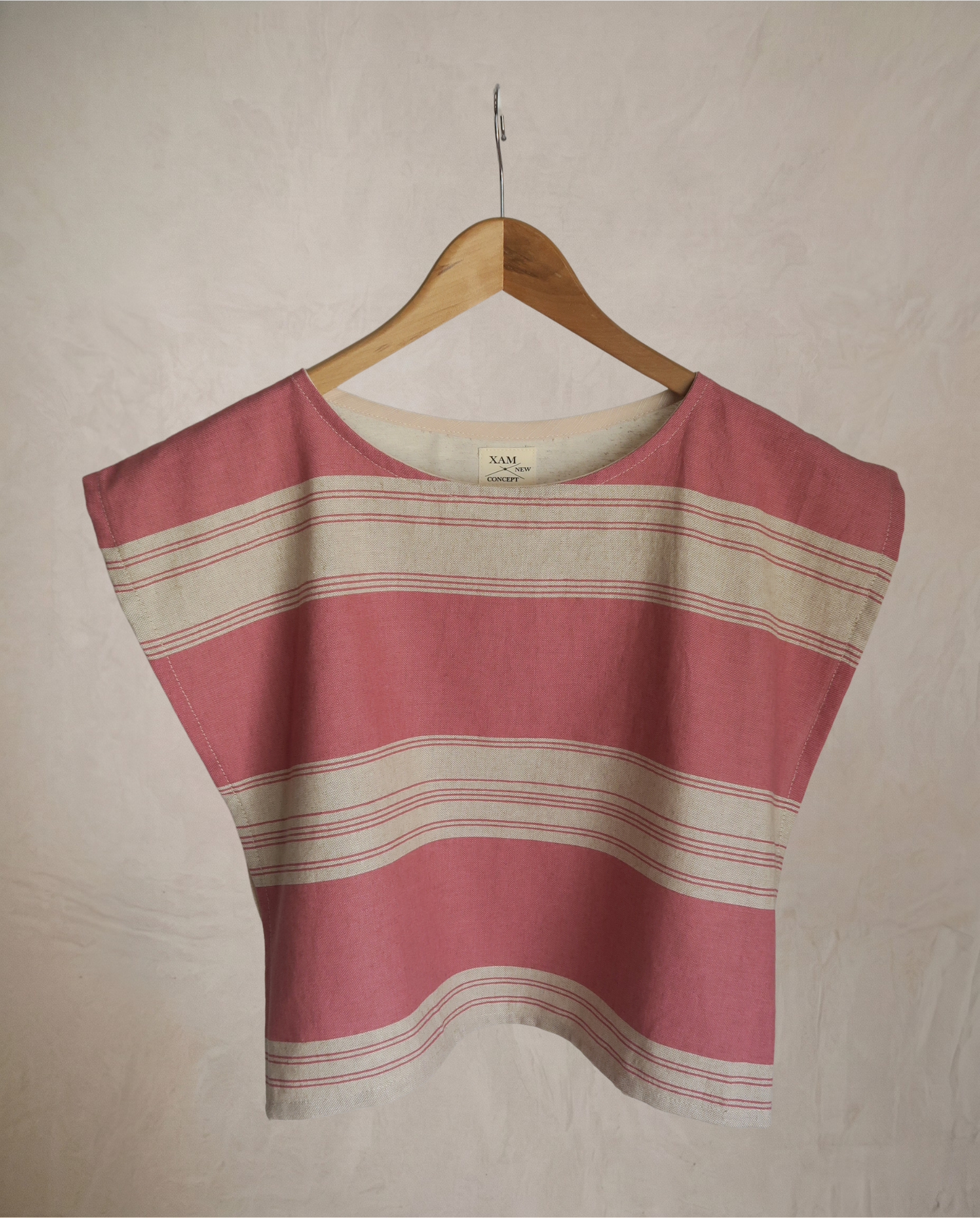 Top rayas Coral