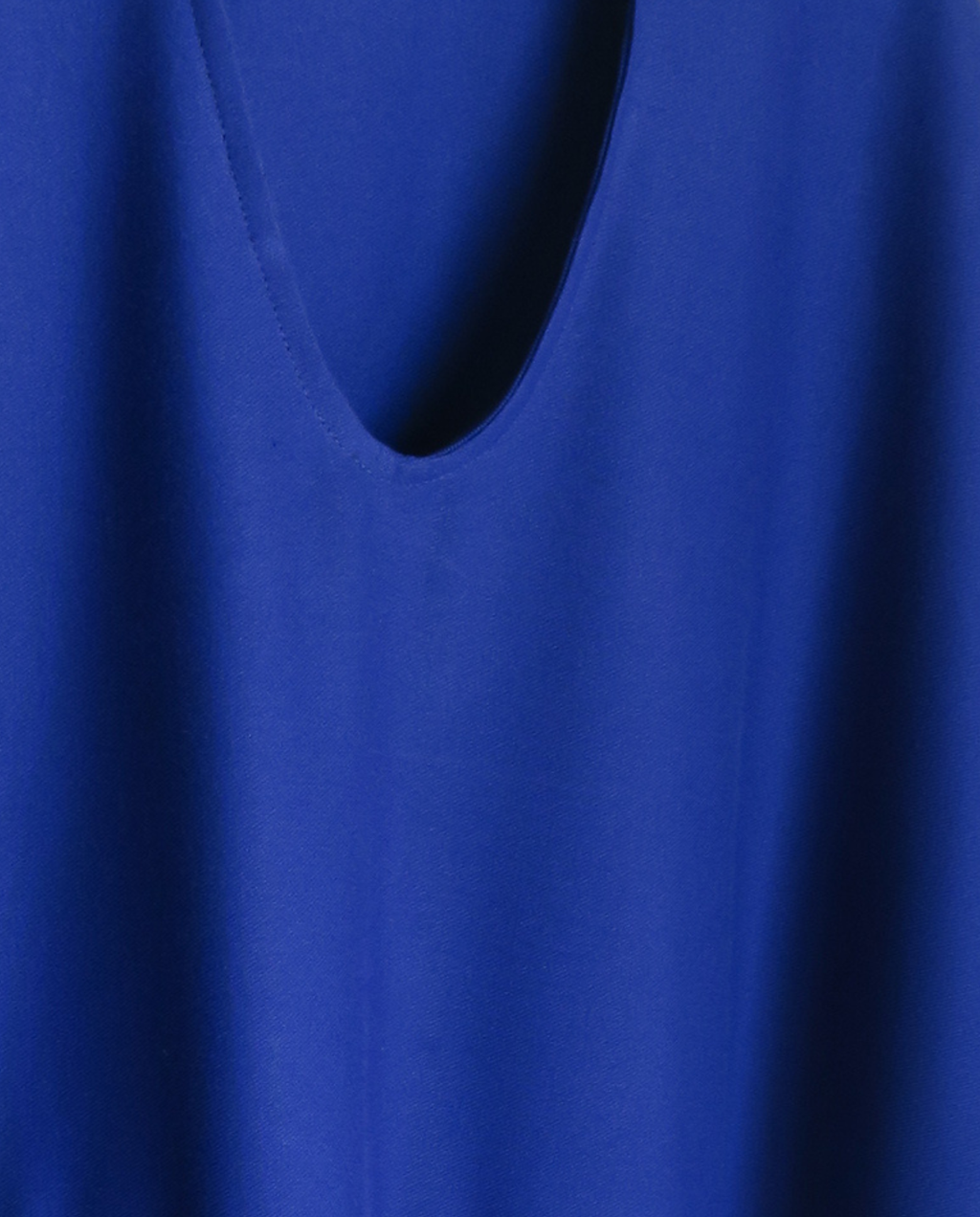 vestido/poncho largo azul
