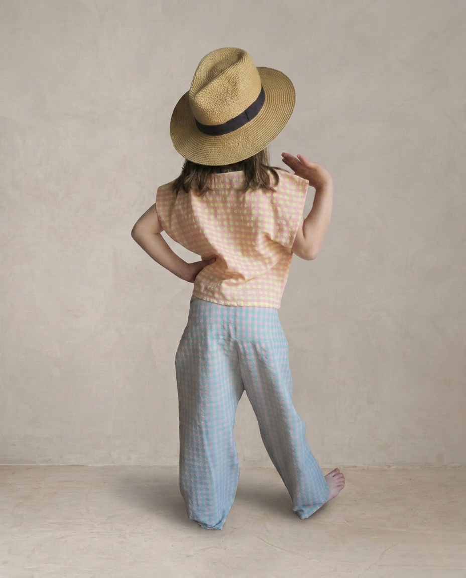 Pantalón cuadros